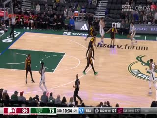 NBA常规赛 雄鹿VS老鹰 20250331