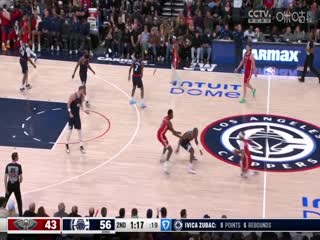 NBA常规赛 鹈鹕VS快船 20250403