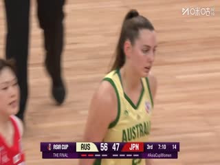 女篮亚洲杯决赛 澳大利亚VS日本 20250720