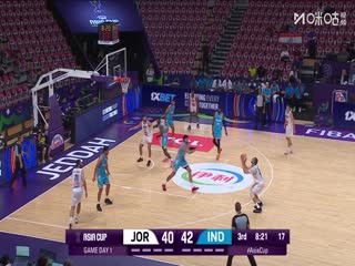 男篮亚洲杯 约旦VS印度 20250805