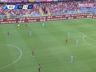 意甲联赛 热那亚VS尤文图斯 20250901