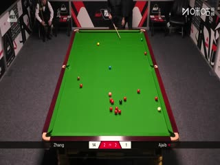 斯诺克西安大奖赛资格赛（128进64轮次） 张安达4-5法拉赫·阿贾布 20250902