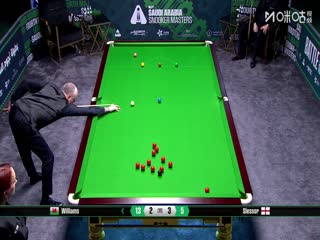 2025斯诺克沙特大师赛四分之一决赛 埃利奥特·斯莱瑟6-5马克·威廉姆斯（乔迁） 20250814