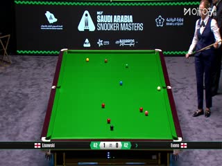 2025斯诺克沙特大师赛第三轮（80进48） 杰克·利索夫斯基4-0瑞安·埃文斯 20250811