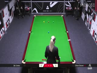 2025斯诺克武汉公开赛资格赛 杰克·琼斯5-0奥利弗·布朗 20250624