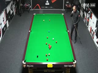 2025斯诺克武汉公开赛资格赛 庞俊旭5-4哈特姆·亚辛 20250623