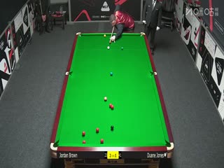 2025斯诺克武汉公开赛资格赛 乔丹·布朗5-1杜恩·琼斯 20250622