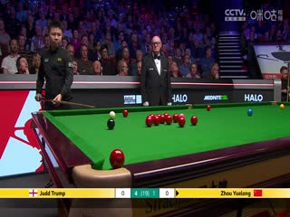 24-25赛季斯诺克世锦赛第一轮 贾德·特鲁姆普6-3周跃龙（第一阶段） 20250424