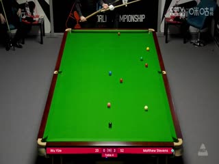 24-25赛季斯诺克世锦赛资格赛Day10 马修·史蒂文斯5-4吴宜泽（第一阶段） 20250417