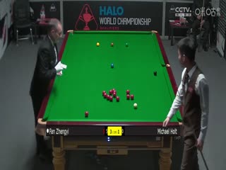 24-25赛季斯诺克世锦赛资格赛Day10 迈克尔·霍尔特2-7范争一（第一阶段） 20250417
