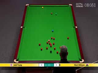 24-25赛季斯诺克世锦赛半决赛 马克·威廉姆斯3-5贾德·特鲁姆普（第一阶段） 20250502