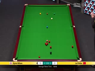 24-25赛季斯诺克世锦赛第一轮 凯伦·威尔逊6-3雷佩凡（第一阶段） 20250419