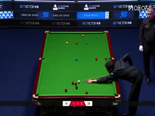 2025斯诺克英格兰公开赛 傅家俊4-0高阳（乔迁） 20250911