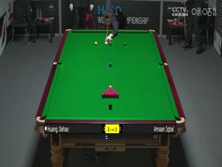 斯诺克世锦赛资格赛128进96 黄佳浩6-3阿曼·伊克巴尔（第一阶段） 20250407