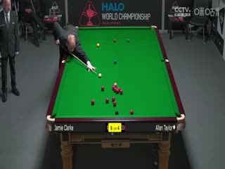 斯诺克世锦赛资格赛96进64  杰米·克拉克2-7阿兰·泰勒（第一阶段） 20250411