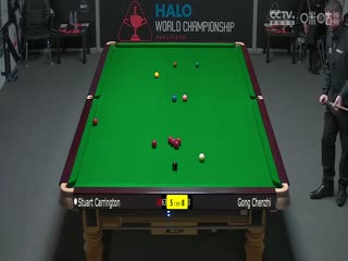 斯诺克世锦赛资格赛96进64 斯图尔特·卡灵顿8-10巩晨智（第二阶段） 20250410
