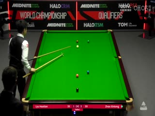 斯诺克世锦赛资格赛64进32 吕昊天3-6赵心童（第一阶段） 20250413