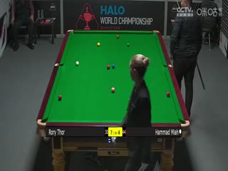 斯诺克世锦赛资格赛96进64 涂振龙9-10哈马德·米亚（第二阶段） 20250410