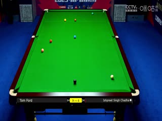 斯诺克玉山世界公开赛64进32 伊什普利特·辛格·查达4-5汤姆·福德  20250224