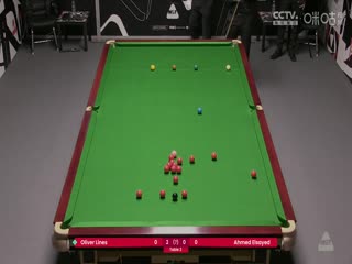 斯诺克威尔士公开赛资格赛 奥利弗·莱恩斯4-0阿迈德·埃尔萨伊德 20250204