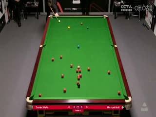 斯诺克威尔士公开赛资格赛 丹尼尔·威尔斯1-4迈克尔·霍尔特 20250205
