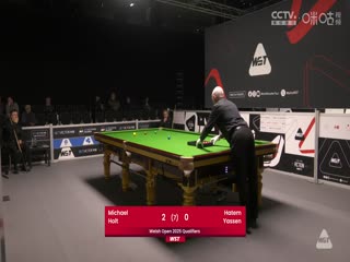 斯诺克威尔士公开赛资格赛 迈克尔·霍尔特4-0哈特姆·亚辛 20250204