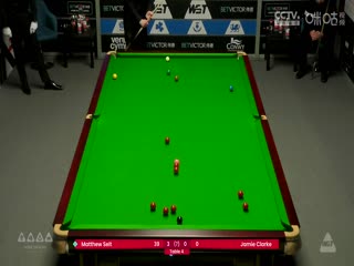 斯诺克威尔士公开赛32进16 詹姆·克拉克3-4马修·塞尔特  20250213