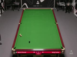 斯诺克威尔士公开赛资格赛 马丁·奥德奈尔0-4王雨晨 20250206