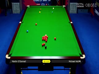 斯诺克玉山世界公开赛首日 迈克尔·霍尔特5-3马丁·奥唐奈  20250223