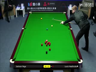 2025斯诺克西安大奖赛延期资格赛第一轮 杰克逊·佩奇0-5路易·希斯科特 20251007